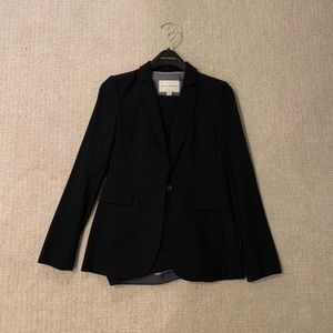 Banana Republic black blazer with matching flare pants - size 2 worn once!